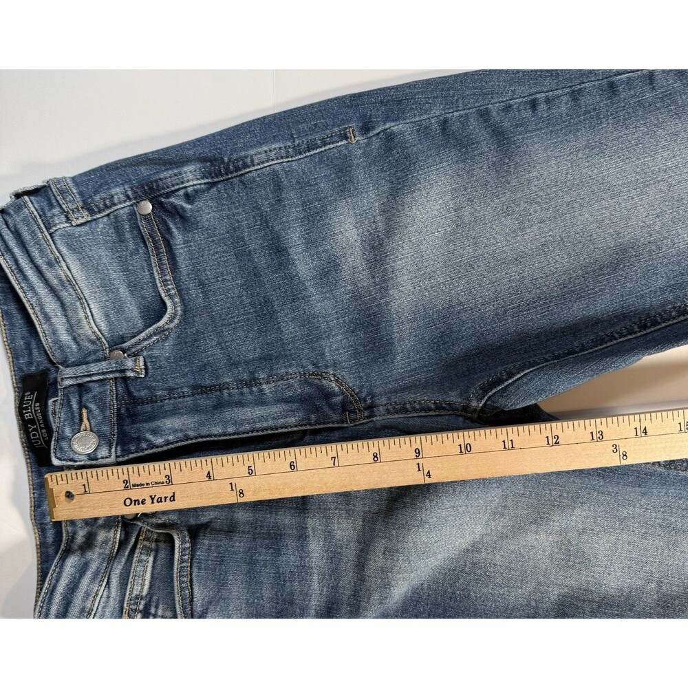 Judy Blue Skinny Fit Jeans Women Sz 3/26 High Waisted Denim - Picture 9 of 9